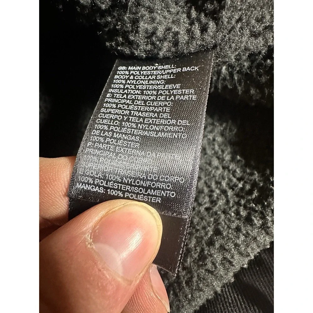 The North Face Adult Medium Black Millsmont Barn Jacket Heavyweight Warm Men's